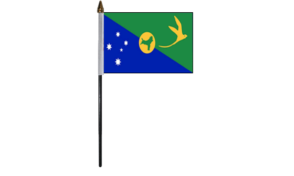 Christmas Island Table Flags
